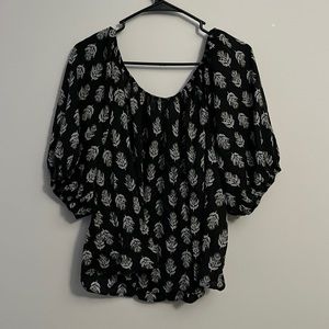 Old navy crop top blouse size 2x worn twice